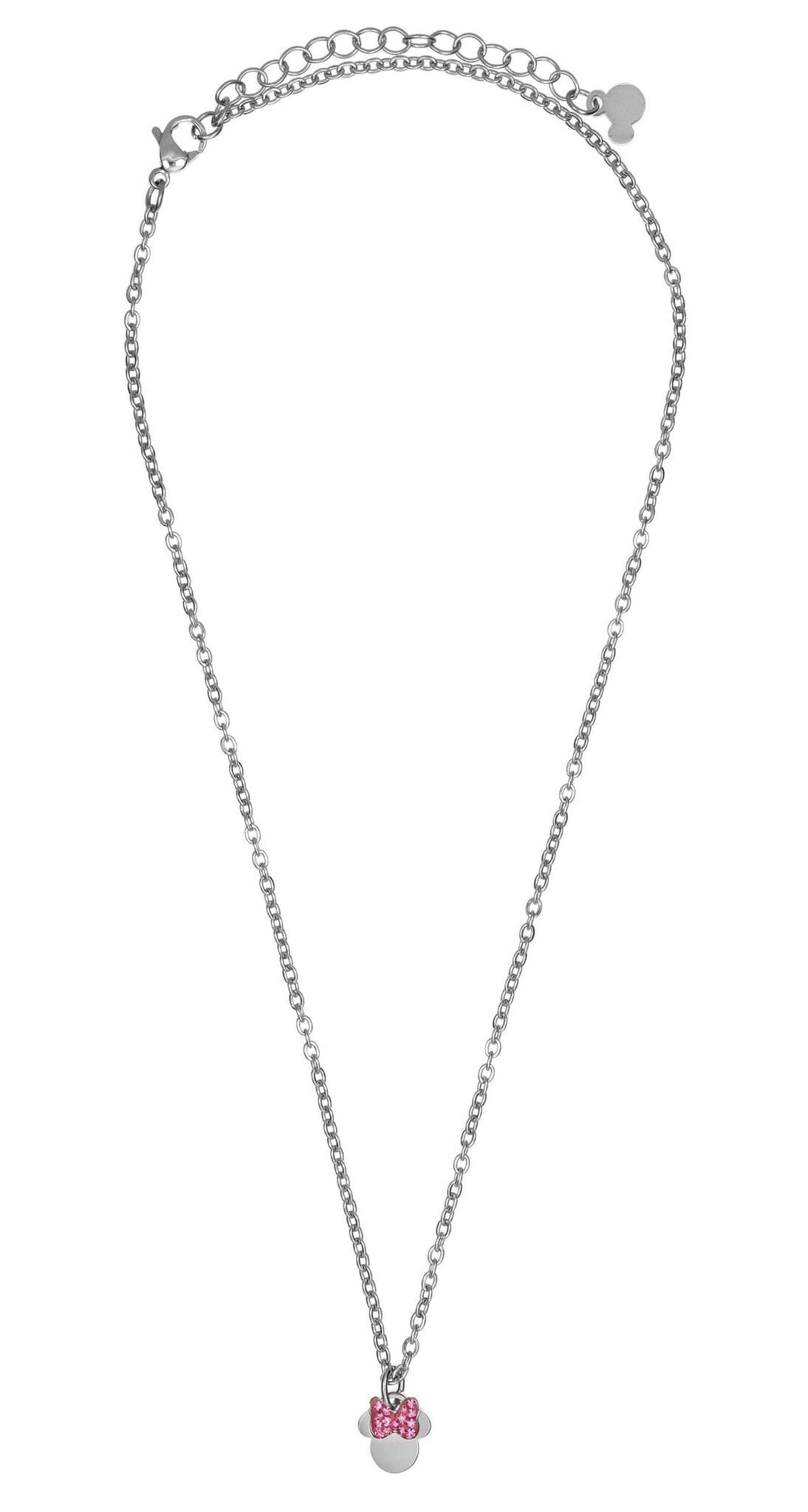 Disney Kinder Kette Minnie Mouse ©DISNEY rosa aus Edelstahl silberfarben Ketten DISNEY