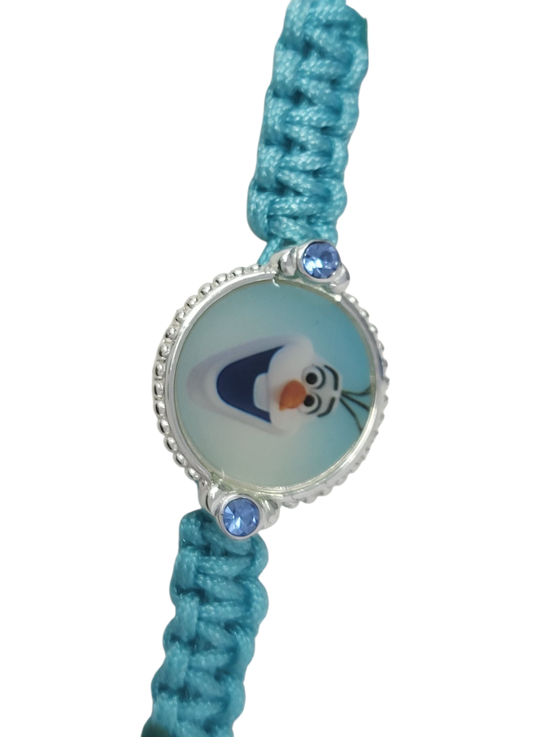 Disney Kinder Armband Frozen II „Olaf“ Sterling Silber & Textil ©DISNEY Armband DISNEY