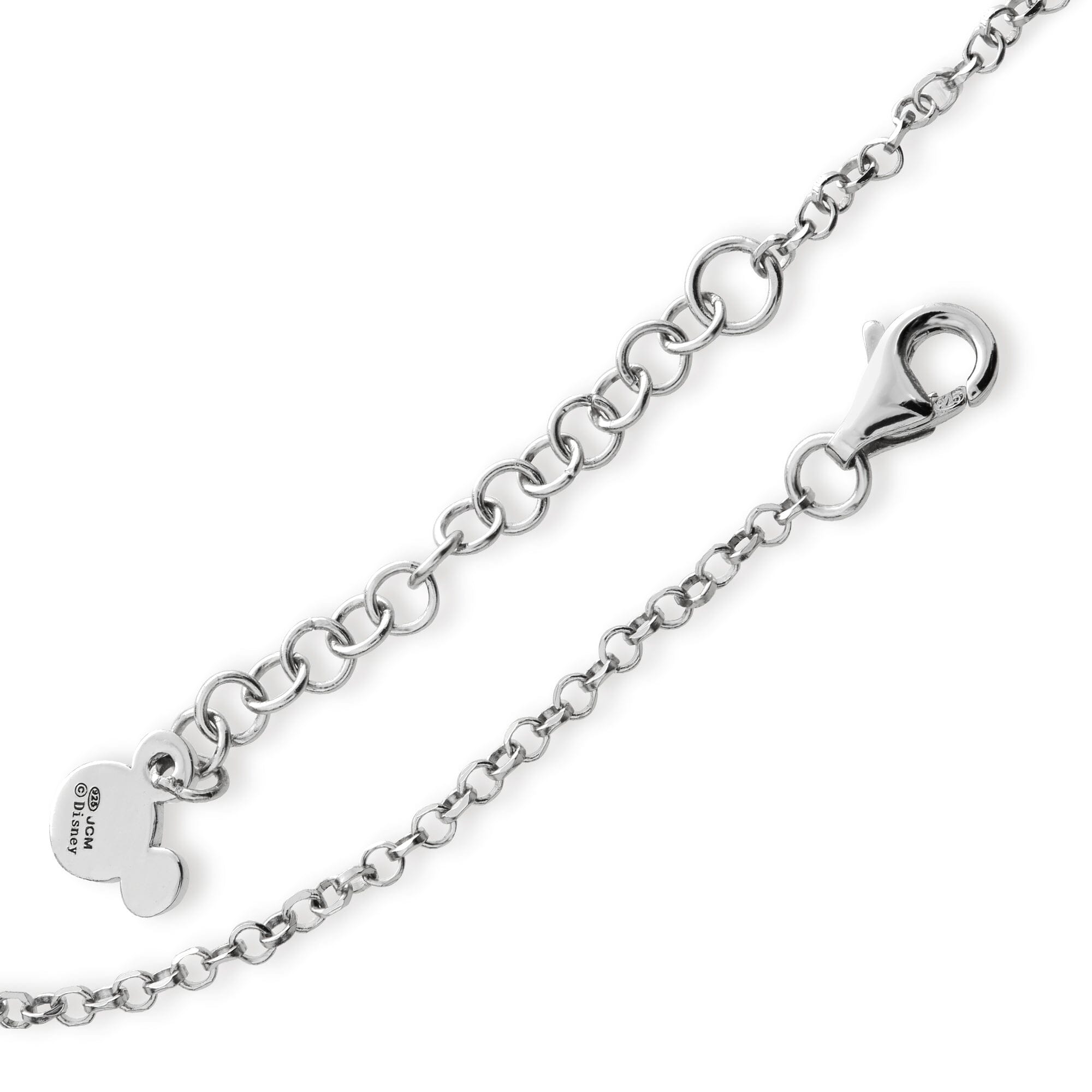 Disney Kinder Kette Mickey & Minnie Outline ©DISNEY aus 925er Silber Ketten DISNEY