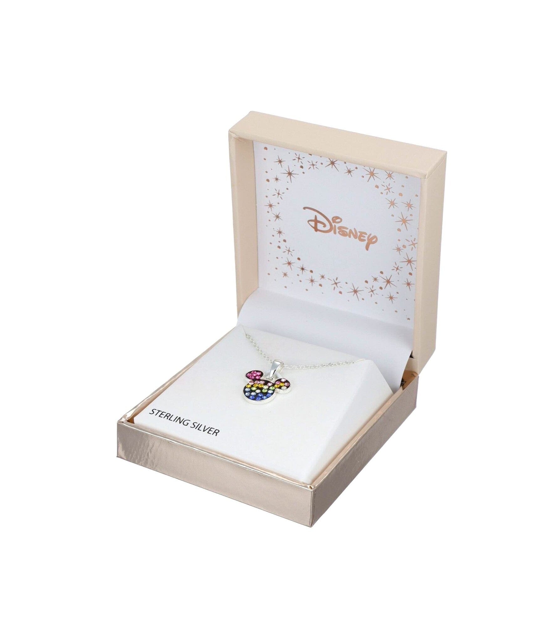 Disney Kinder Kette Micky Mouse ©DISNEY bunt aus 925er Silber Ketten DISNEY