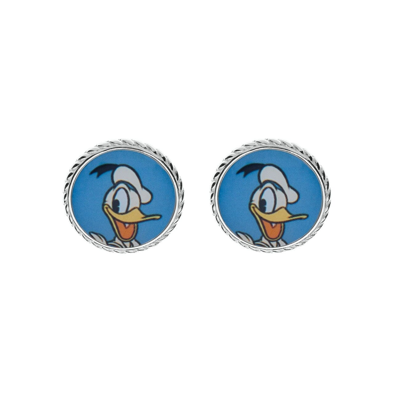 Disney Kinderohrringe silber Donald Duck aus 925er Silber ©DISNEY Schmuck DISNEY