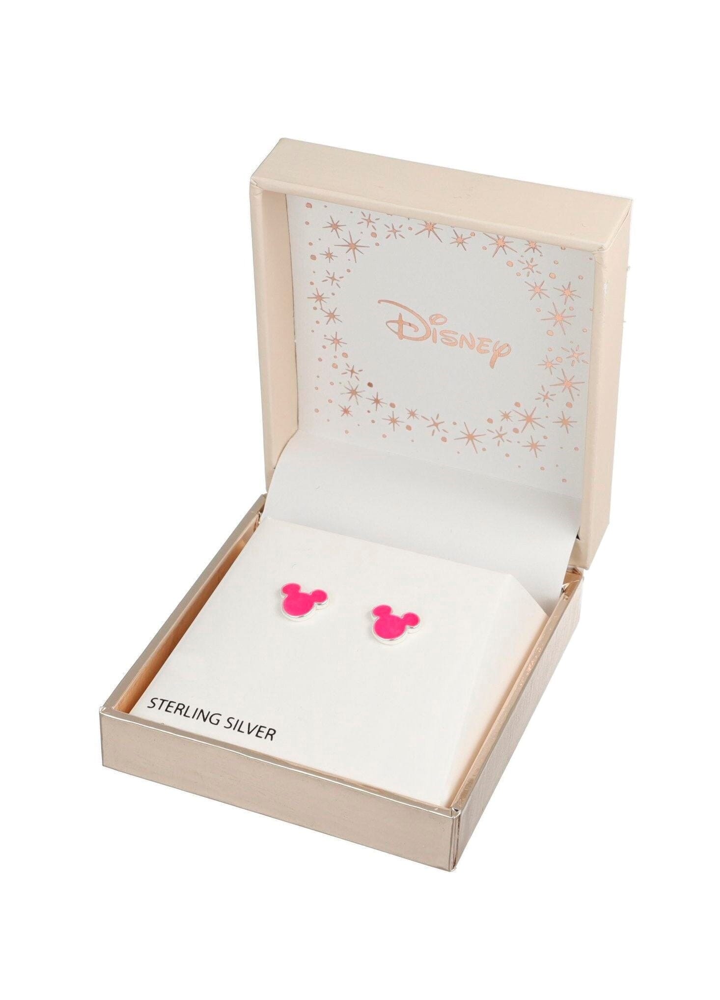 Disney Kinderohrringe Micky Maus aus 925er Silber ©DISNEY pink Ohrringe DISNEY