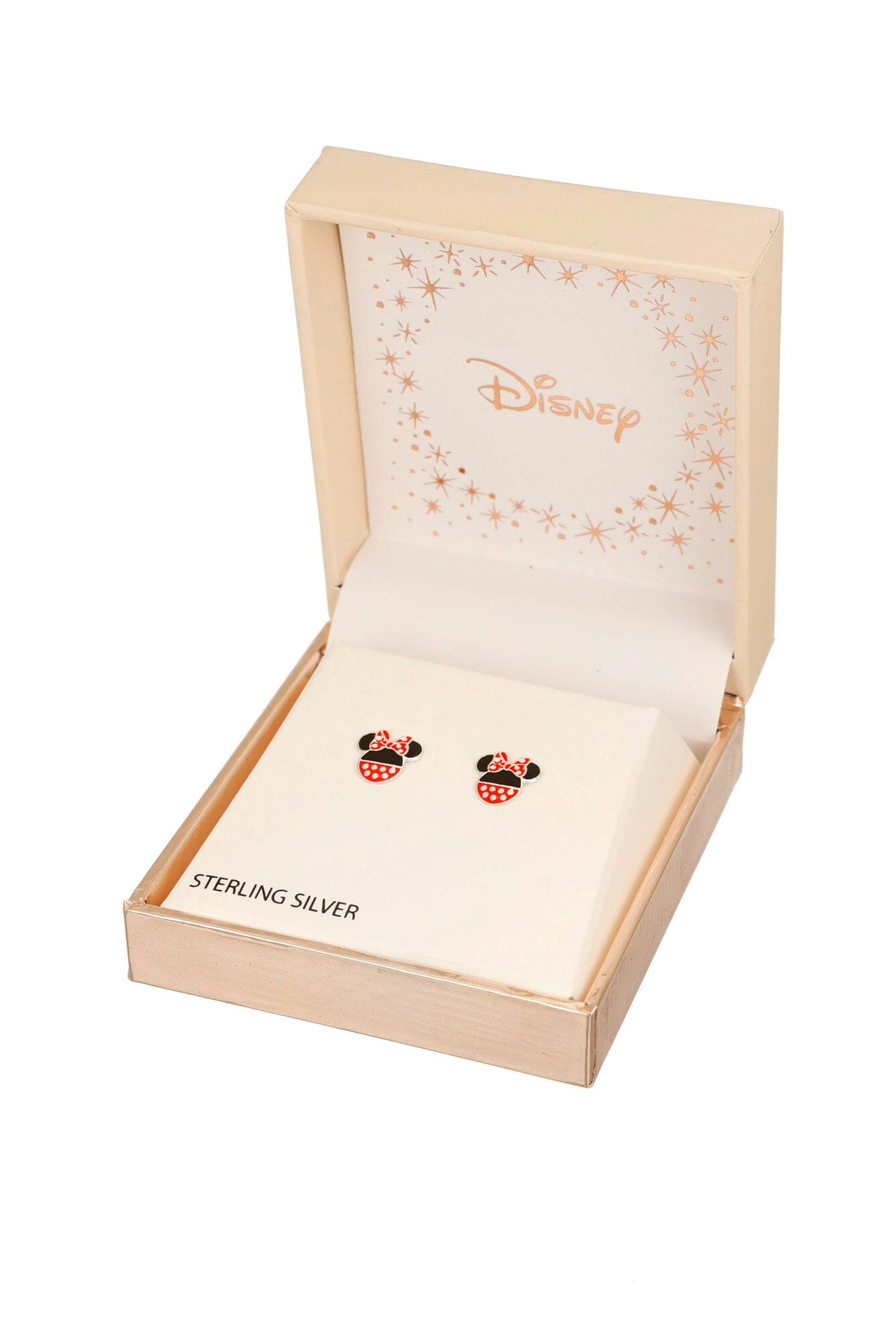 Disney Kinderohrringe Minnie Mouse aus 925er Silber ©DISNEY silber rot Ohrringe DISNEY