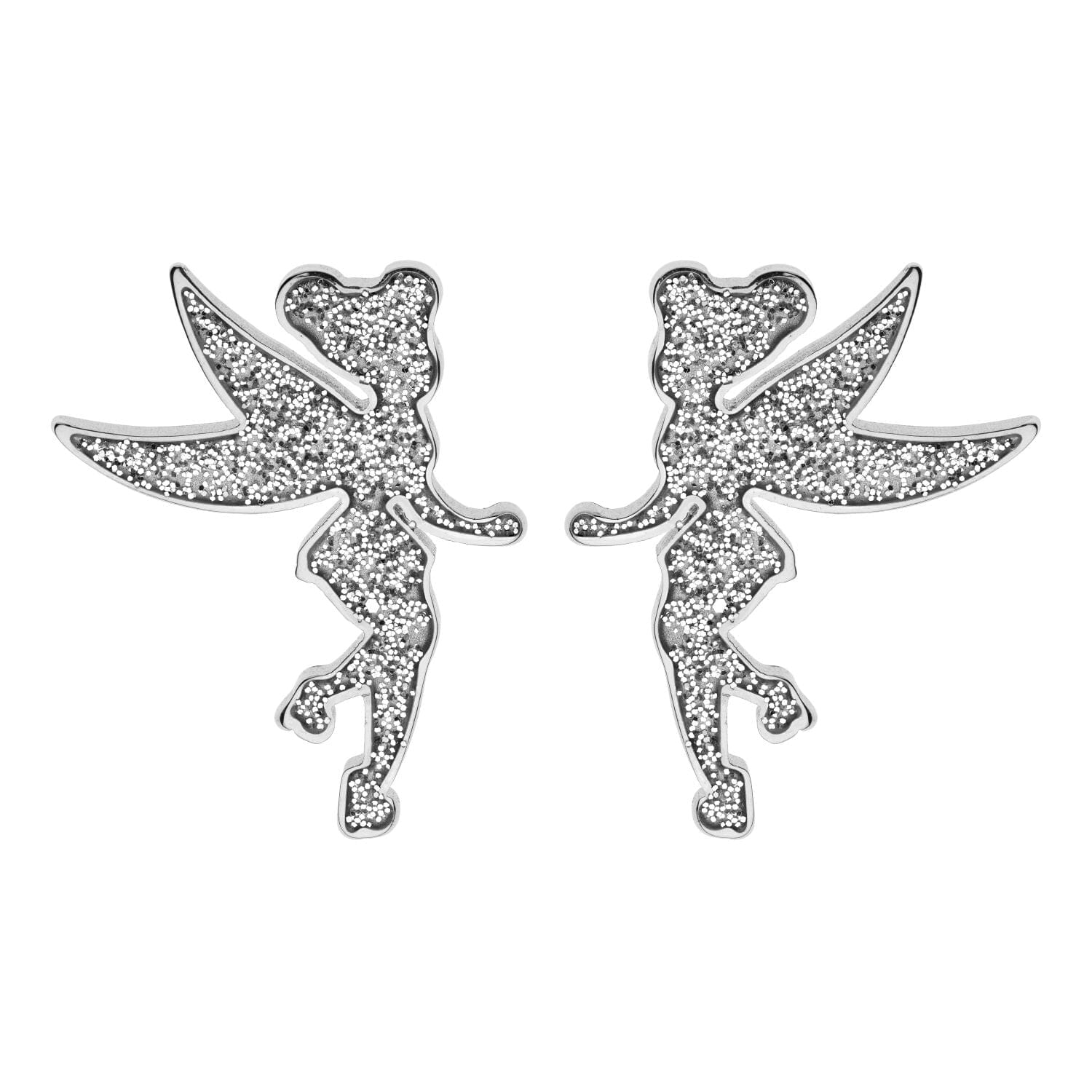 Disney Kinderohrringe Tinkerbell – Edelstahl, glitzernd poliert ©DISNEY Ohrringe DISNEY