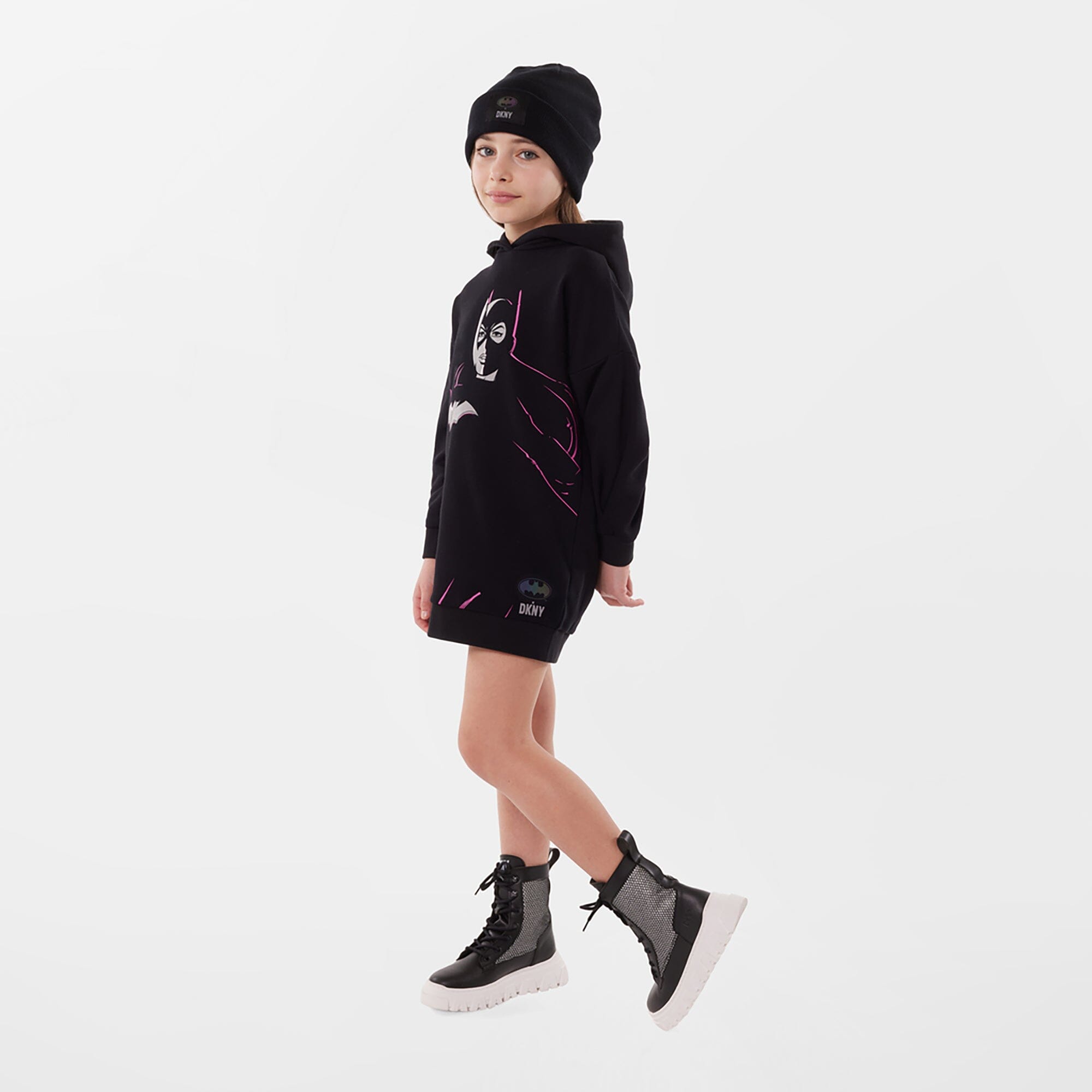 DKNY Kids Mütze Batman schwarz Mützen DKNY