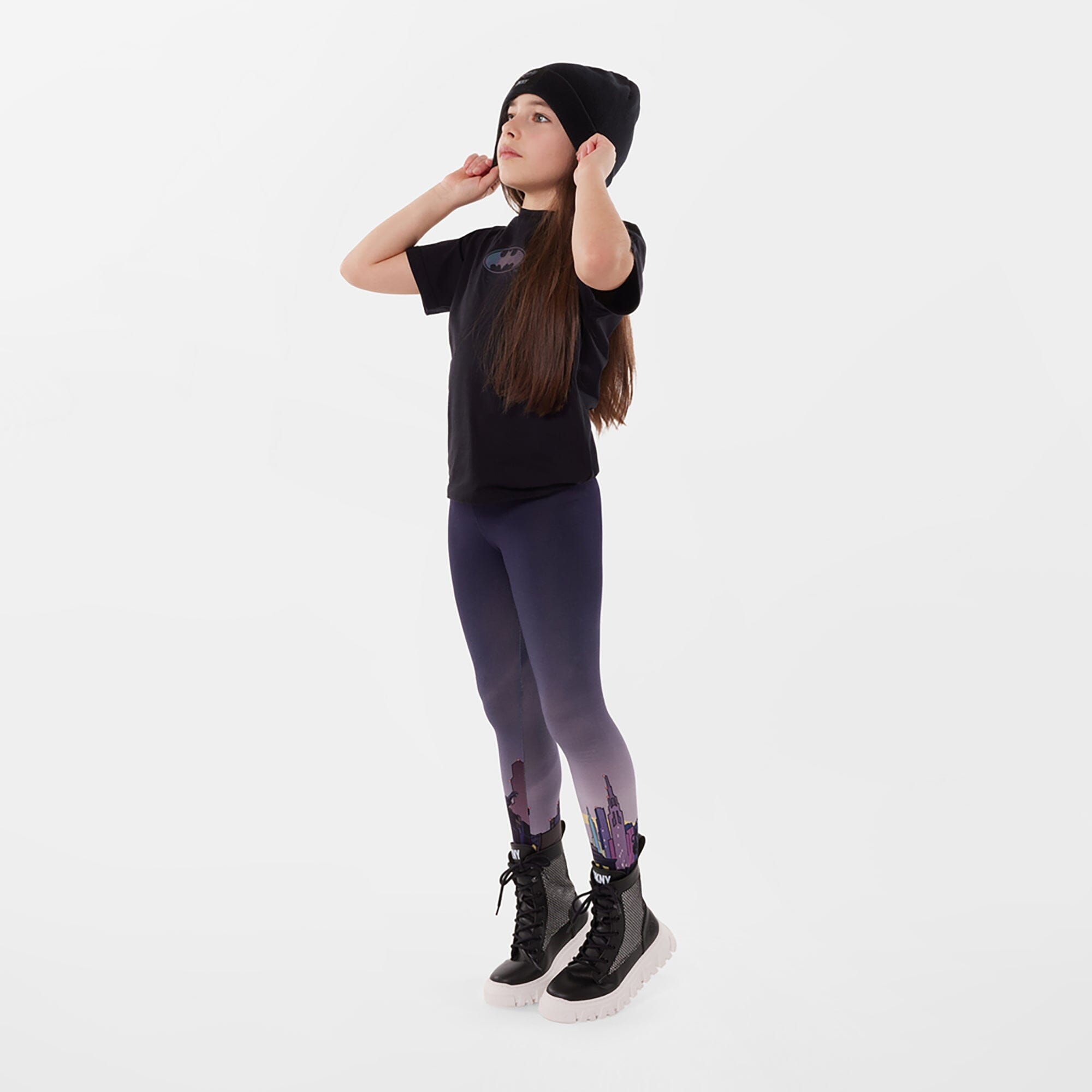 DKNY KIDS Print-Leggings dunkelblau Leggings DKNY