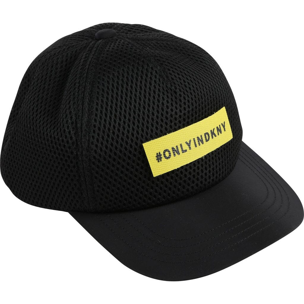 DKNY KIDS Basecap Kappe schwarz gelb - #ONLYINDKNY Cap DKNY 54 cm ( 6-10 Jahre)