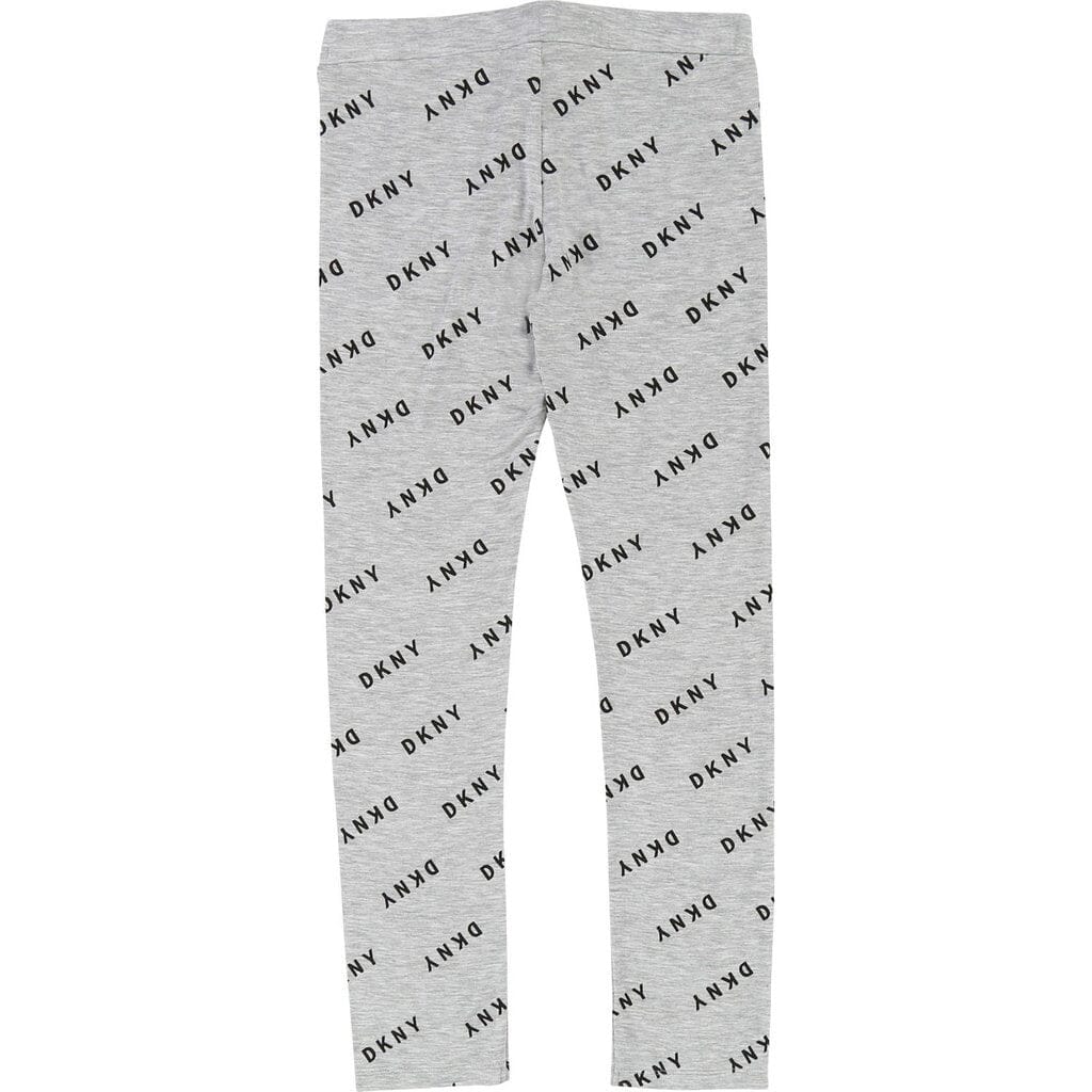 DKNY KIDS Leggings grau schwarz Leggings DKNY