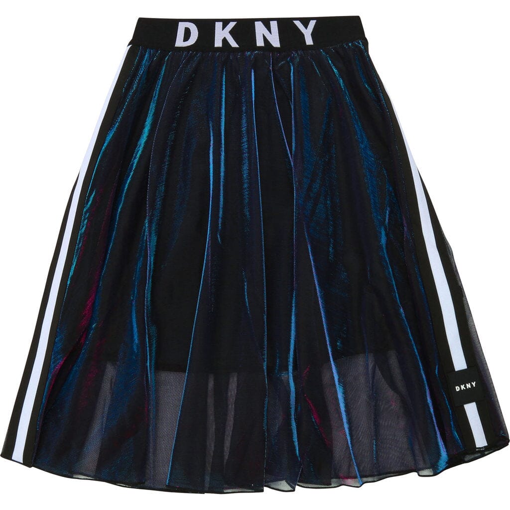DKNY KIDS Rock irisierend mit Logo Bund Röcke DKNY