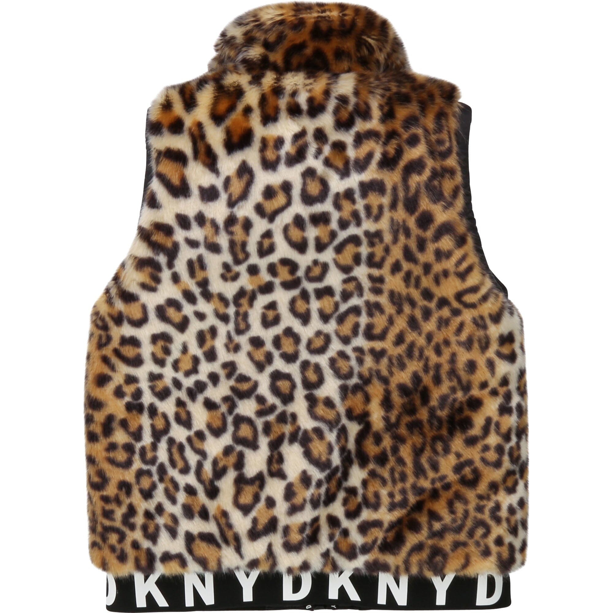 DKNY KIDS Weste Wendeweste Leoprint Weste DKNY