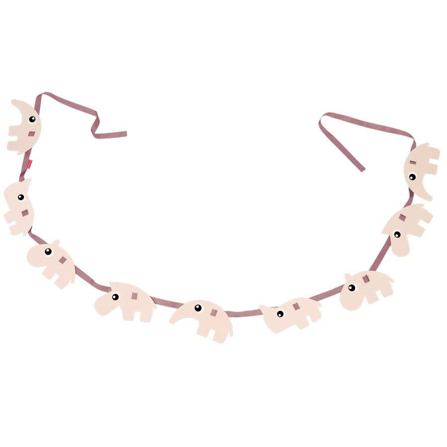 Done By Deer Girlande Contour Tiere rosa / powder Girlande Done by Deer