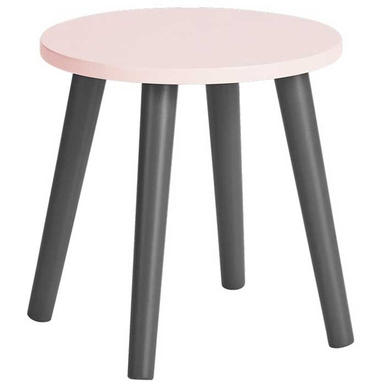 Done by Deer Hocker rosa powder anthrazit Hocker Done by Deer