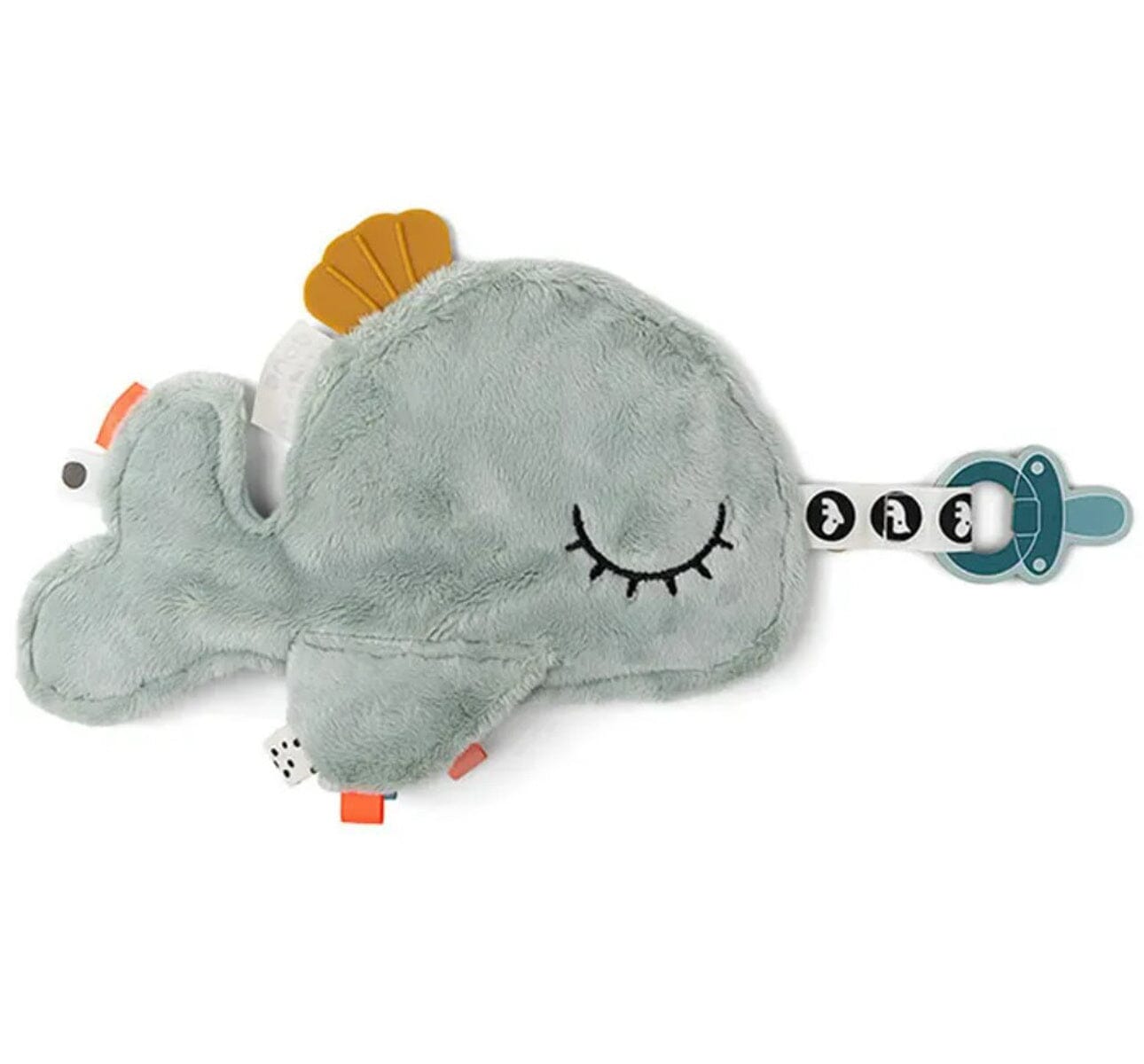 Done By Deer Schmusetuch Wally blau kuschelig weich Kuscheltuch Done by Deer