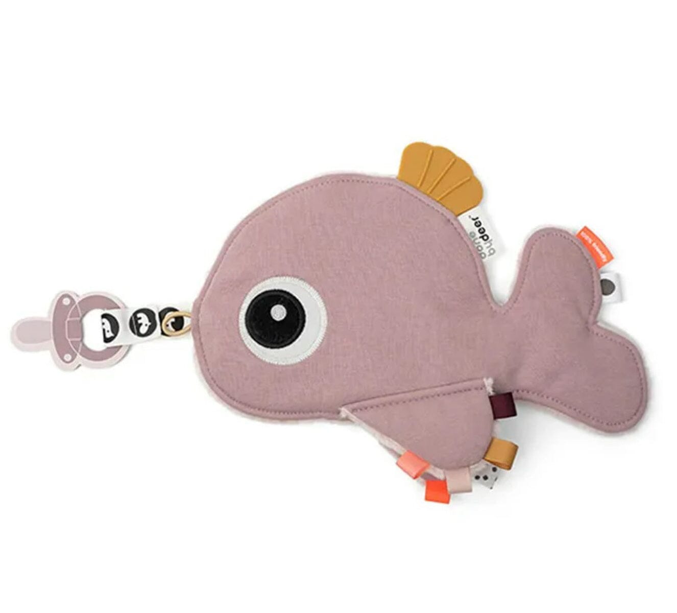 Done By Deer Schmusetuch Wally rosa Puder kuschelig weich Kuscheltuch Done by Deer