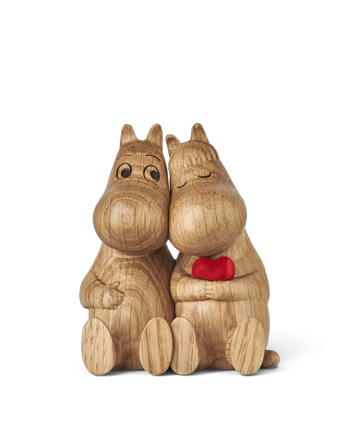 DSIGNHOUSE x Moomin – Moomintroll & Snorkmaiden Hug Holzfigur 10 cm Dekoartikel Dsignhouse