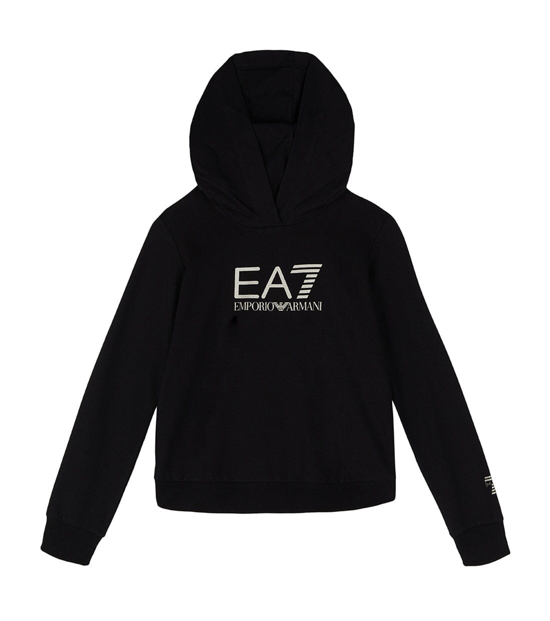 EA7 Emporio Armani Shiny Girl Sweatshirt mit Kapuze Sweatshirt EMPORIO ARMANI