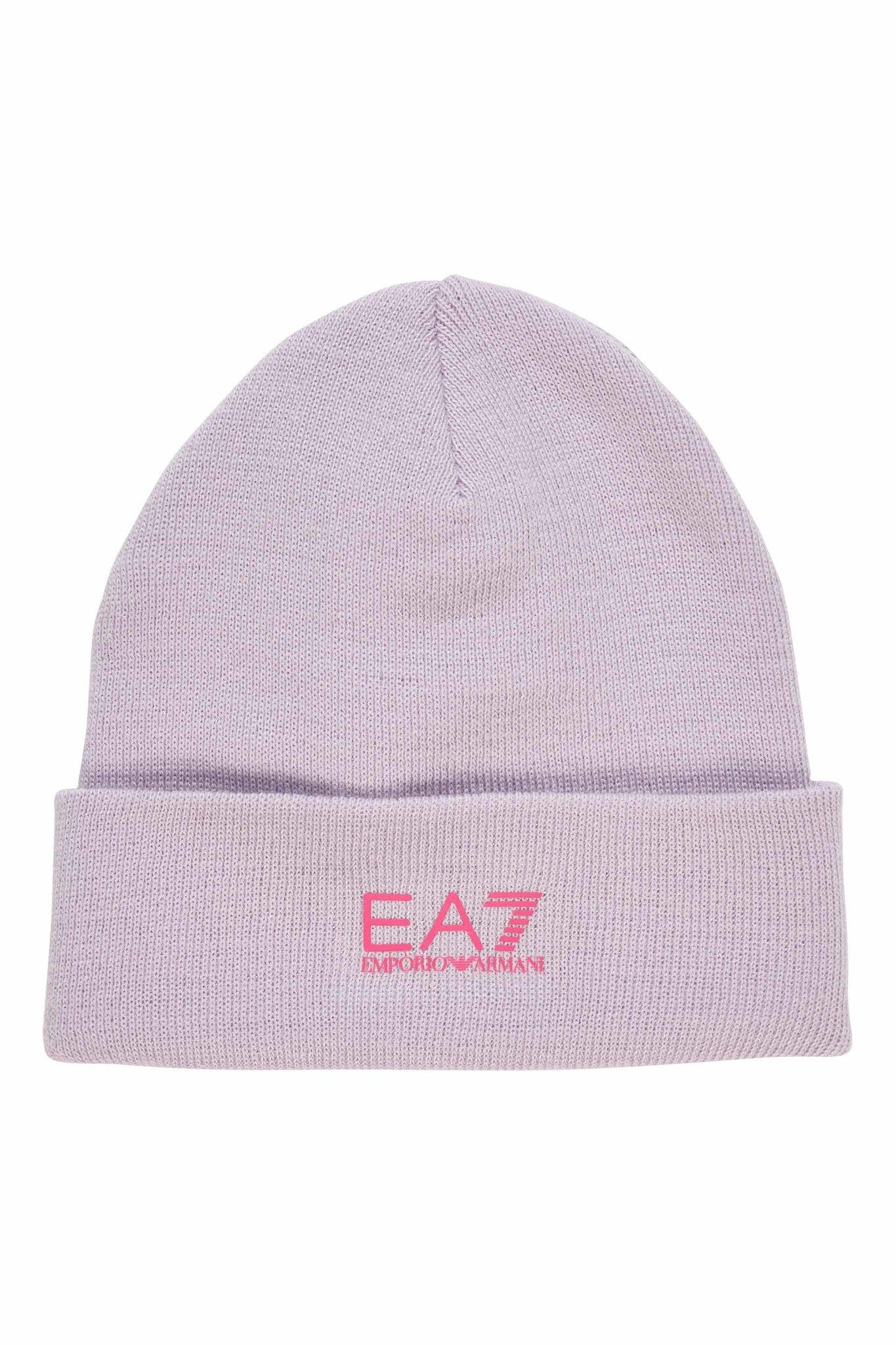 EA7 KIDS Mütze Logo rosa Mützen EMPORIO ARMANI