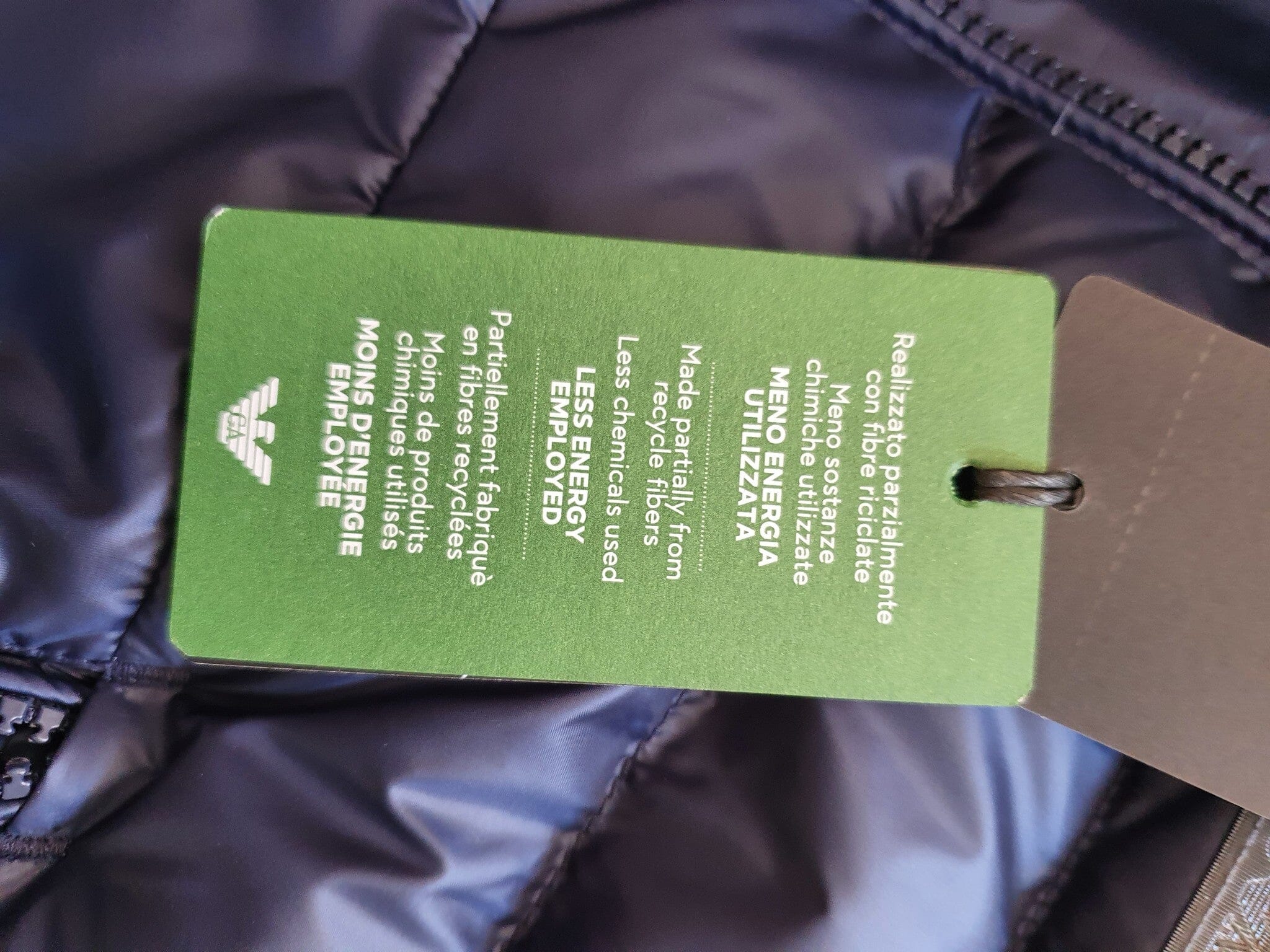 EA7 Emporio Armani Steppjacke Winterjacke mit Logo Jacke EMPORIO ARMANI