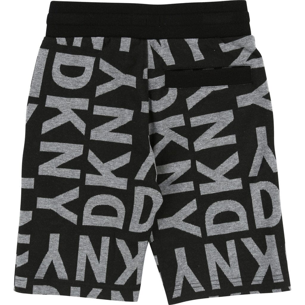 DKNY KIDS Bermuda schwarz weiß Shorts DKNY