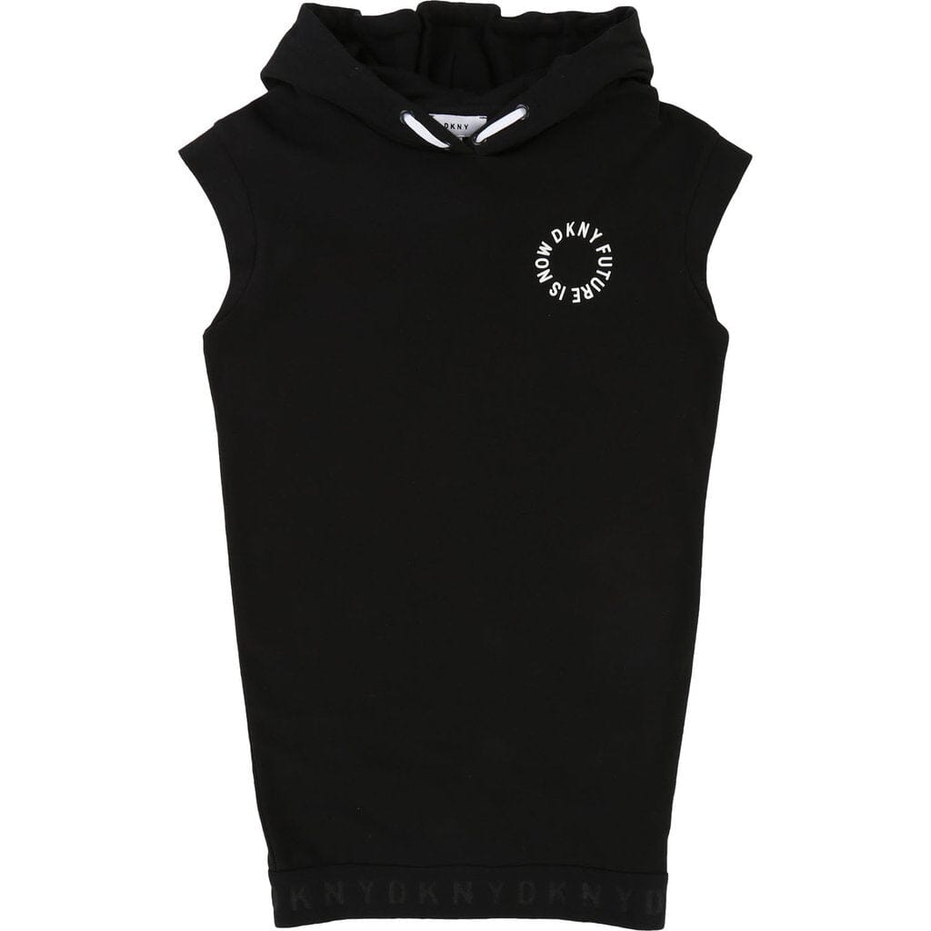 DKNY KIDS Kleid schwarz Future is now Kleid DKNY