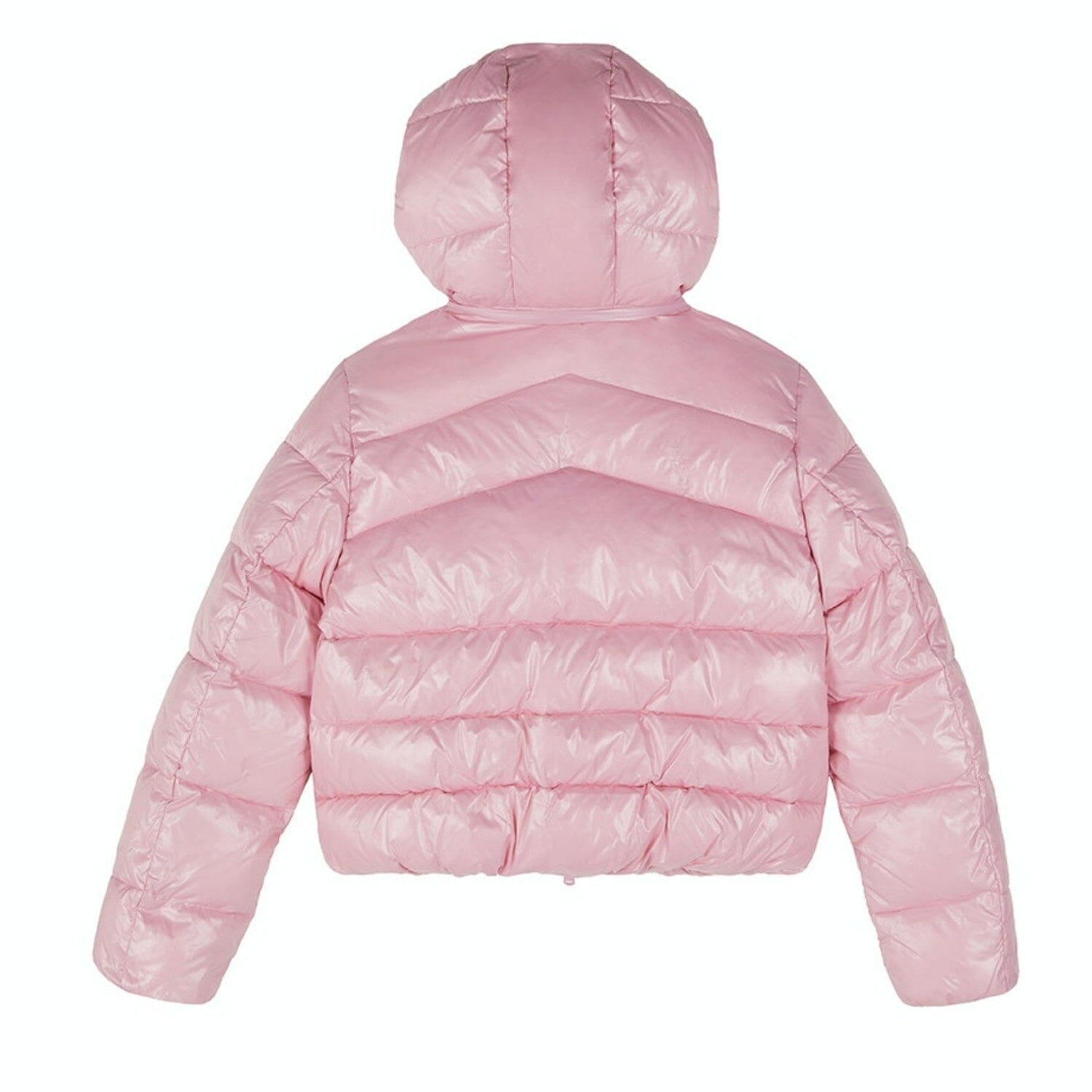 EA7 Emporio Armani Steppjacke Winterjacke mit Logo rosa Jacke EMPORIO ARMANI