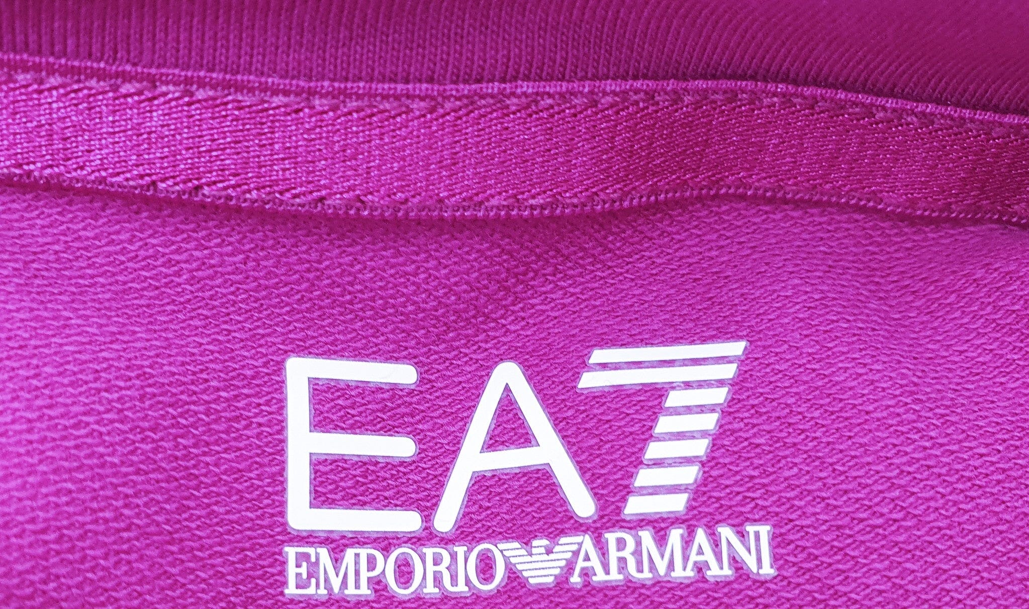 EA7 Emporio Armani pink Girl Sweatshirt mit Kapuze Sweatshirt EMPORIO ARMANI