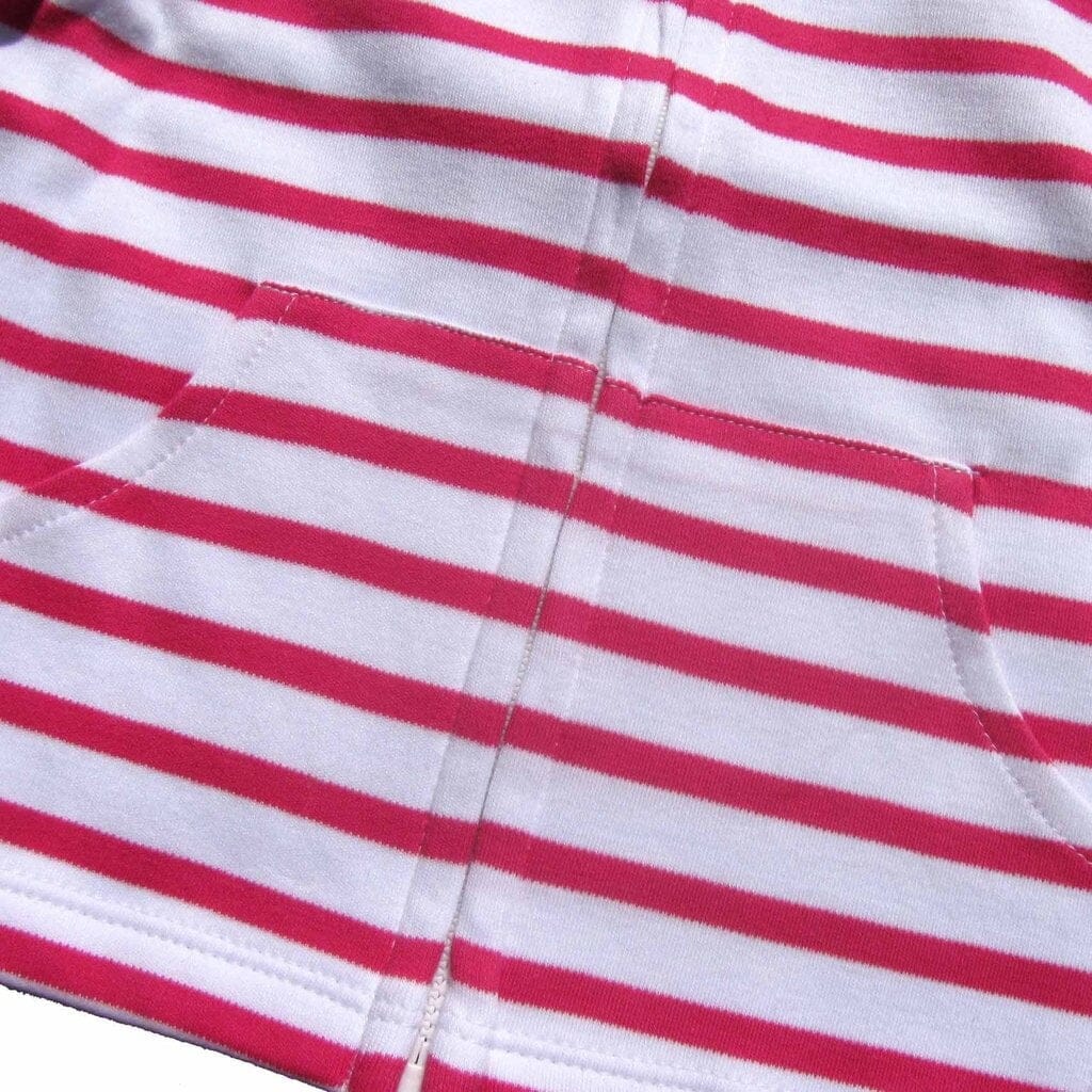 Week-end à la mer Hoodie pink Streifen Hoodies WEEK - END À LA MER