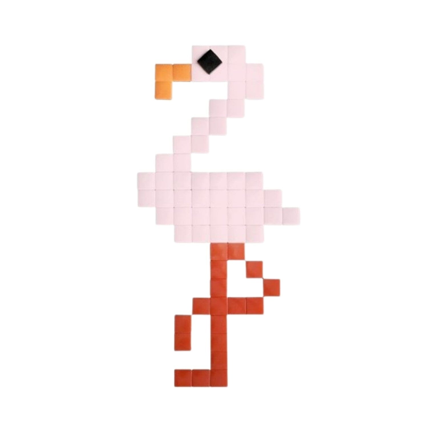 Fenel & Arno rosa Flamingo Glaspixelmosaik Glaspixelmosaik Fenel & Arno