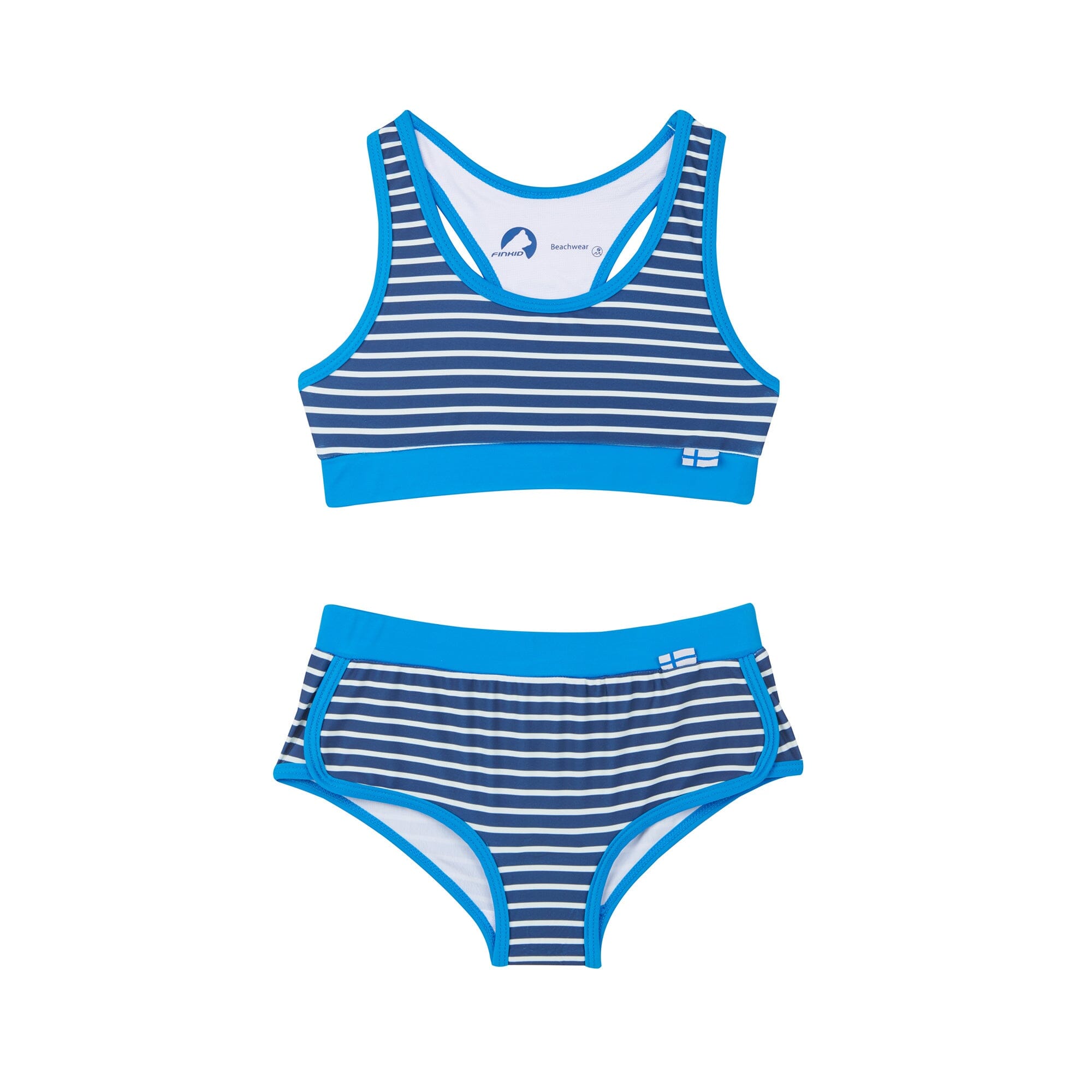 Finkid Bikini blau weiß gestreift Tankini Finkid