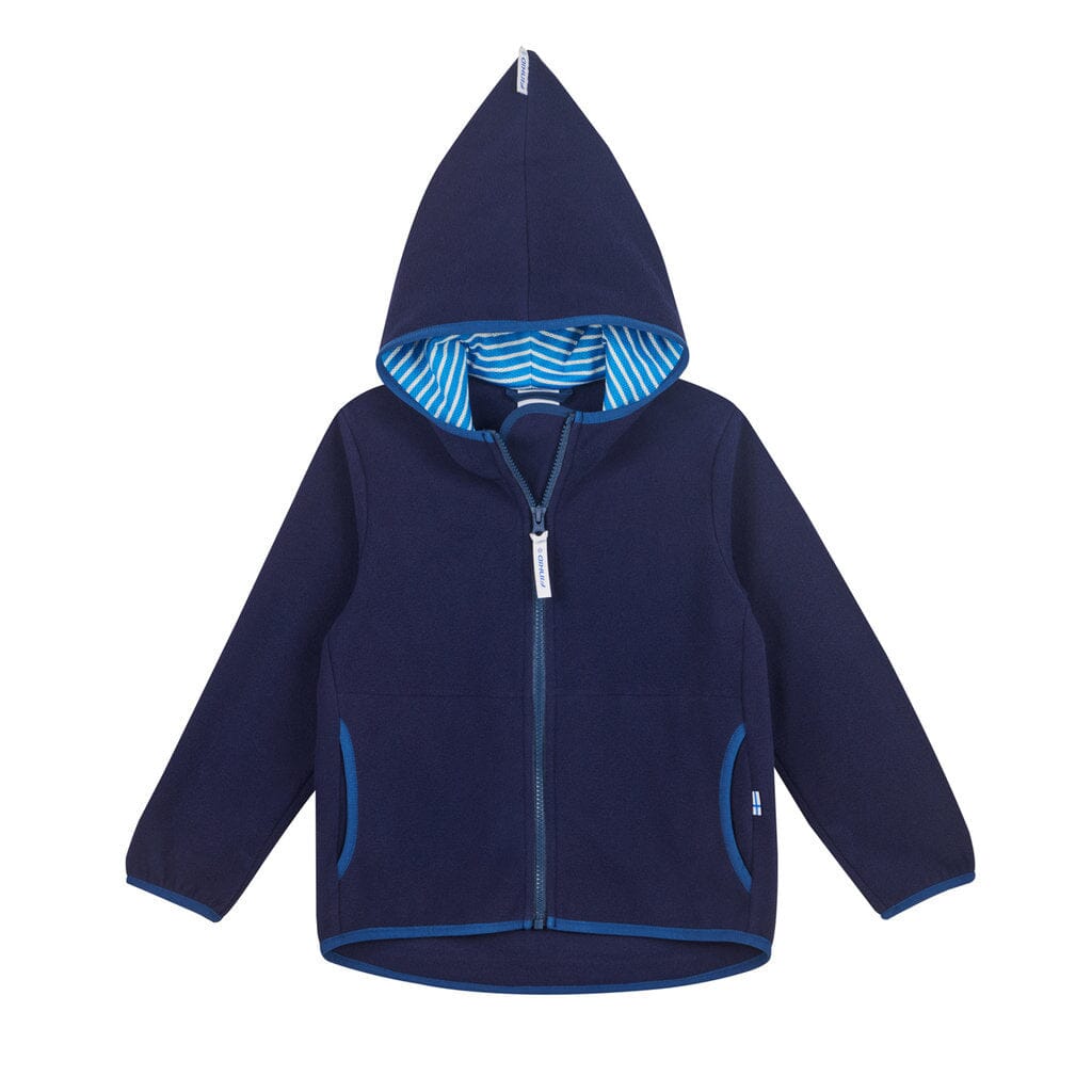 Finkid Fleecejacke PAUKKU blau Zip in Jacke Jacke Finkid
