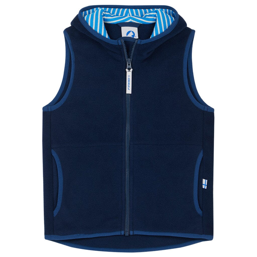 Finkid Fleeceweste Poppeli blau Westen Finkid