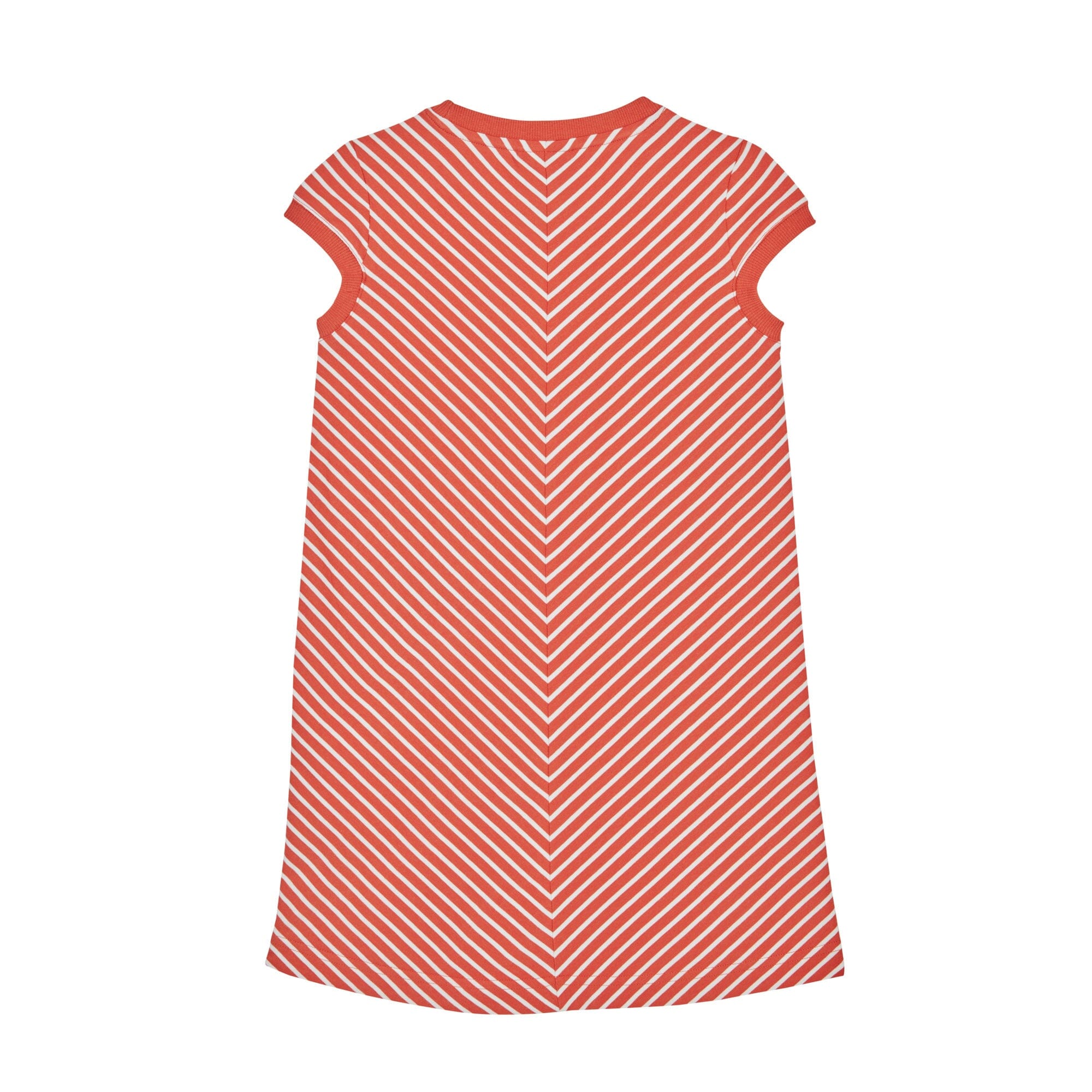 Finkid Kleid KEIDAS weiß/rot mit Streifenmuster Kleid Finkid