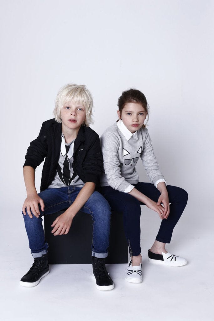 KARL LAGERFELD KIDS Sweatshirt girl Choupette Sweatshirt Karl Lagerfeld