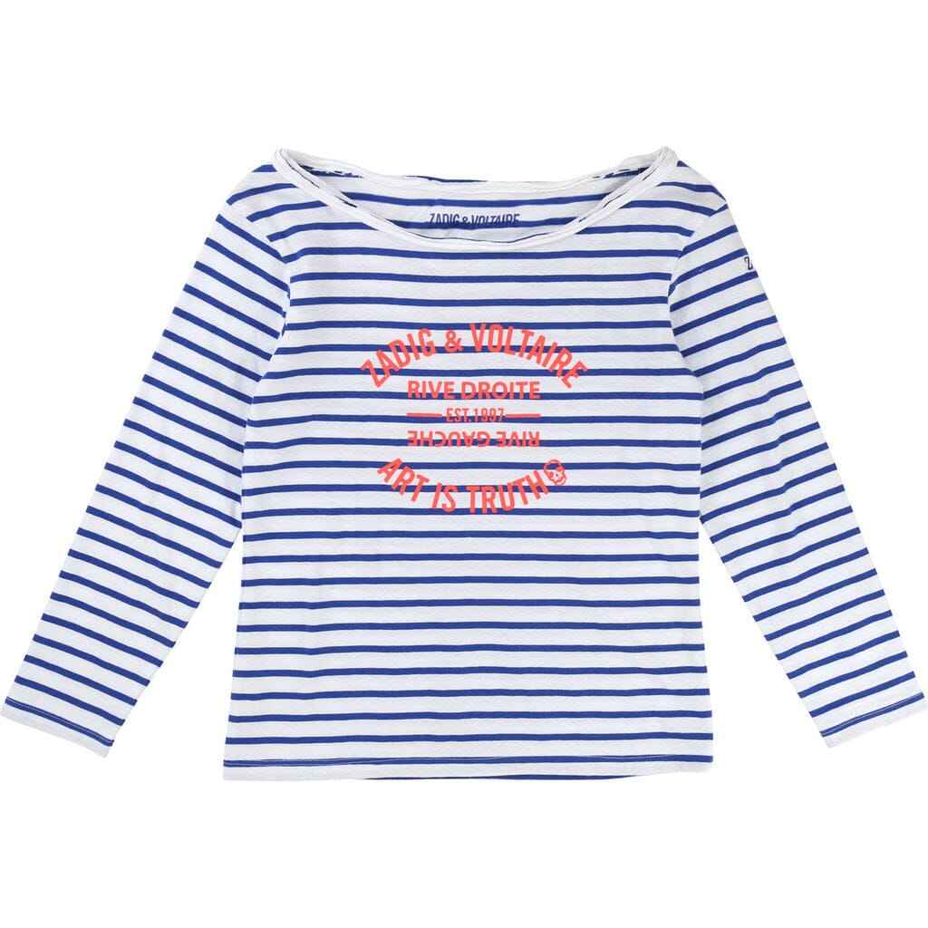 Zadig and Voltaire Longsleeve Streifen Langarmshirt Zadig & Voltaire