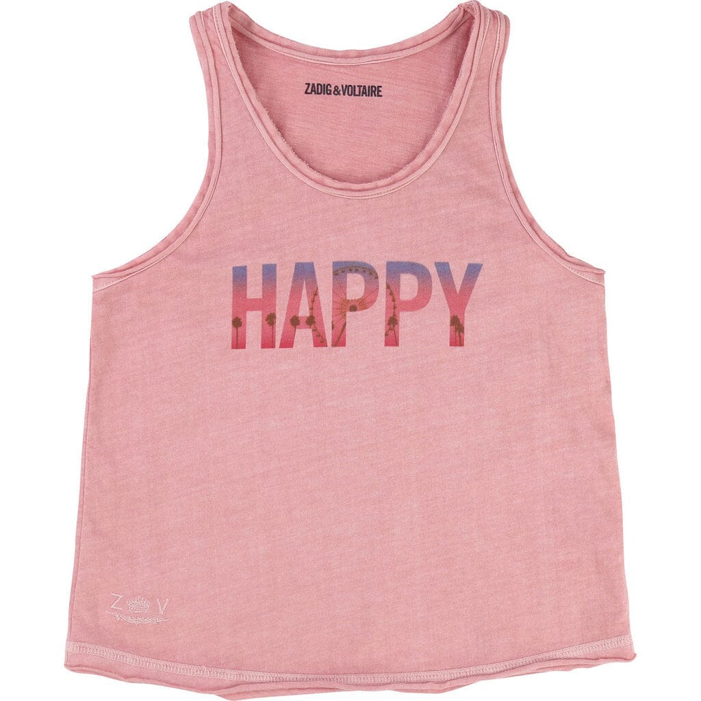 Zadig & Voltaire Top Happy rosa Tops und Tanktops Zadig & Voltaire