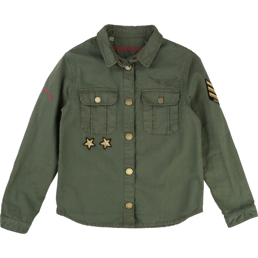 Zadig & Voltaire Bluse khaki Blusen & Hemden Zadig & Voltaire