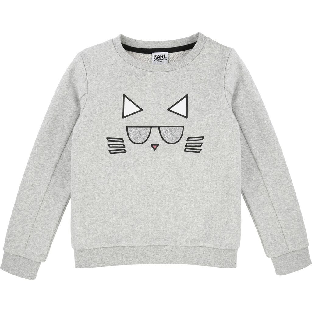 KARL LAGERFELD KIDS Sweatshirt girl Choupette Sweatshirt Karl Lagerfeld