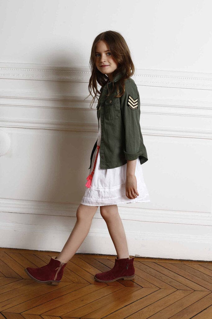 Zadig & Voltaire Kleid weiß mit Gürtel Kleid Zadig & Voltaire