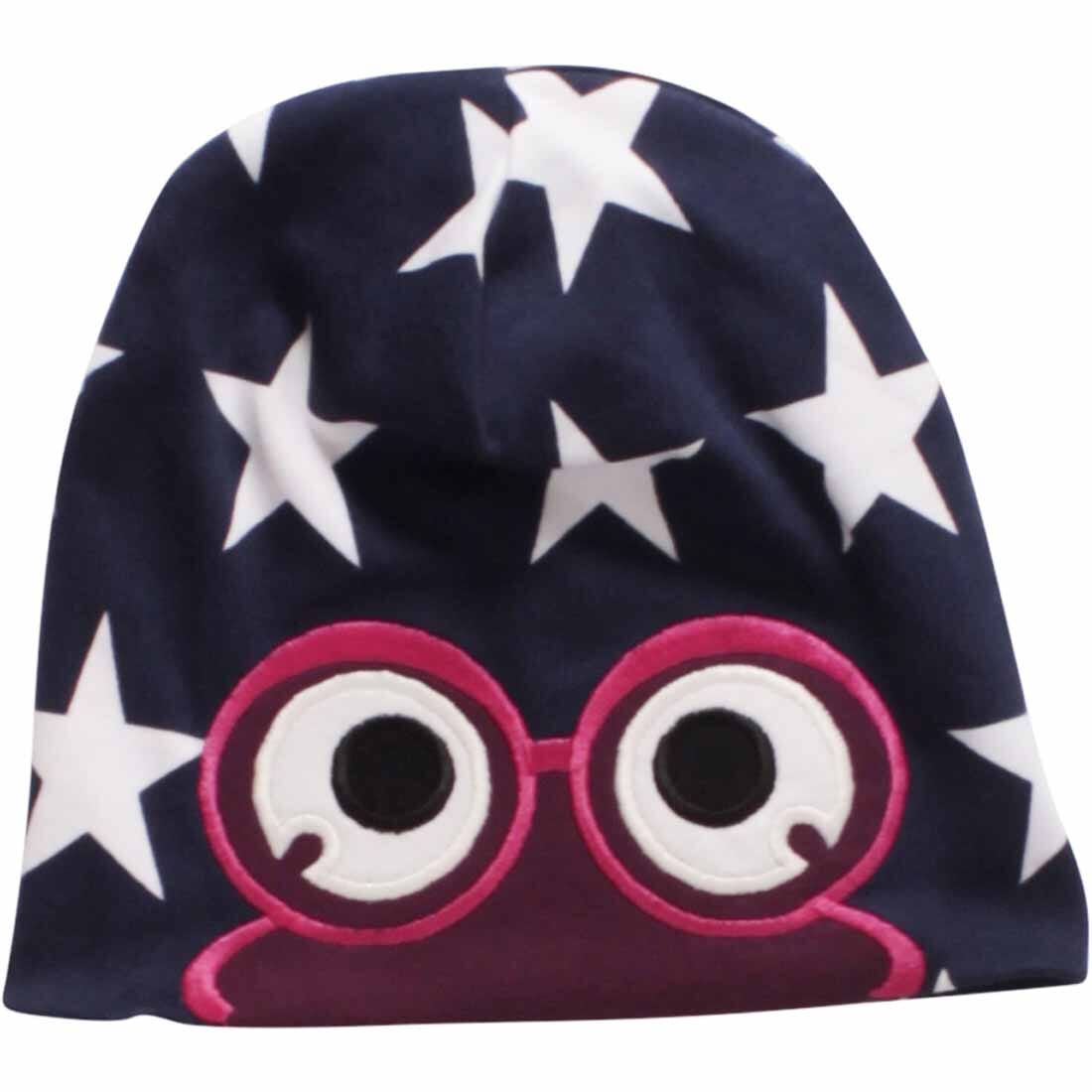 Fred’s World blaue Mütze Frosch und Sterne Mütze Fred's World by Green Cotton 80-86