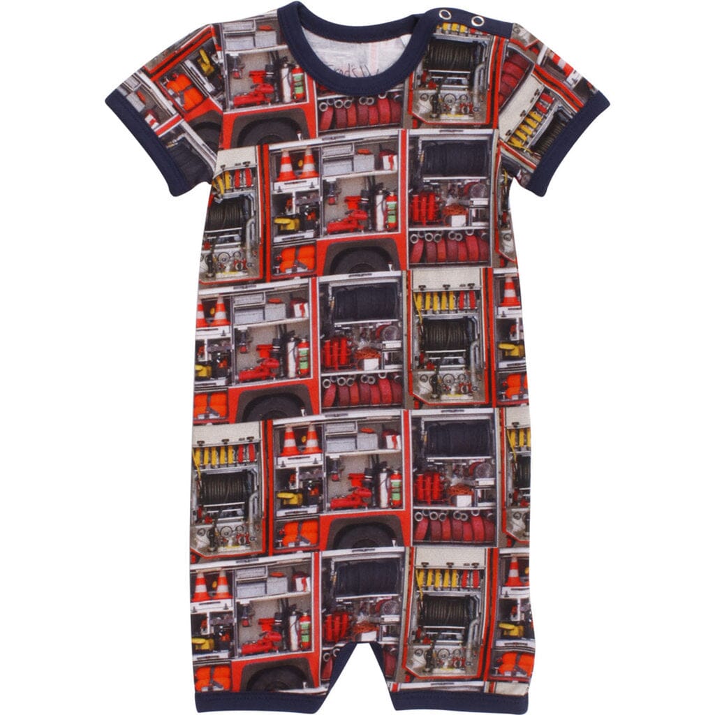 Fred's World Bodysuit Feuerwehr Foto Print Einteiler / Bodysuits Fred's World
