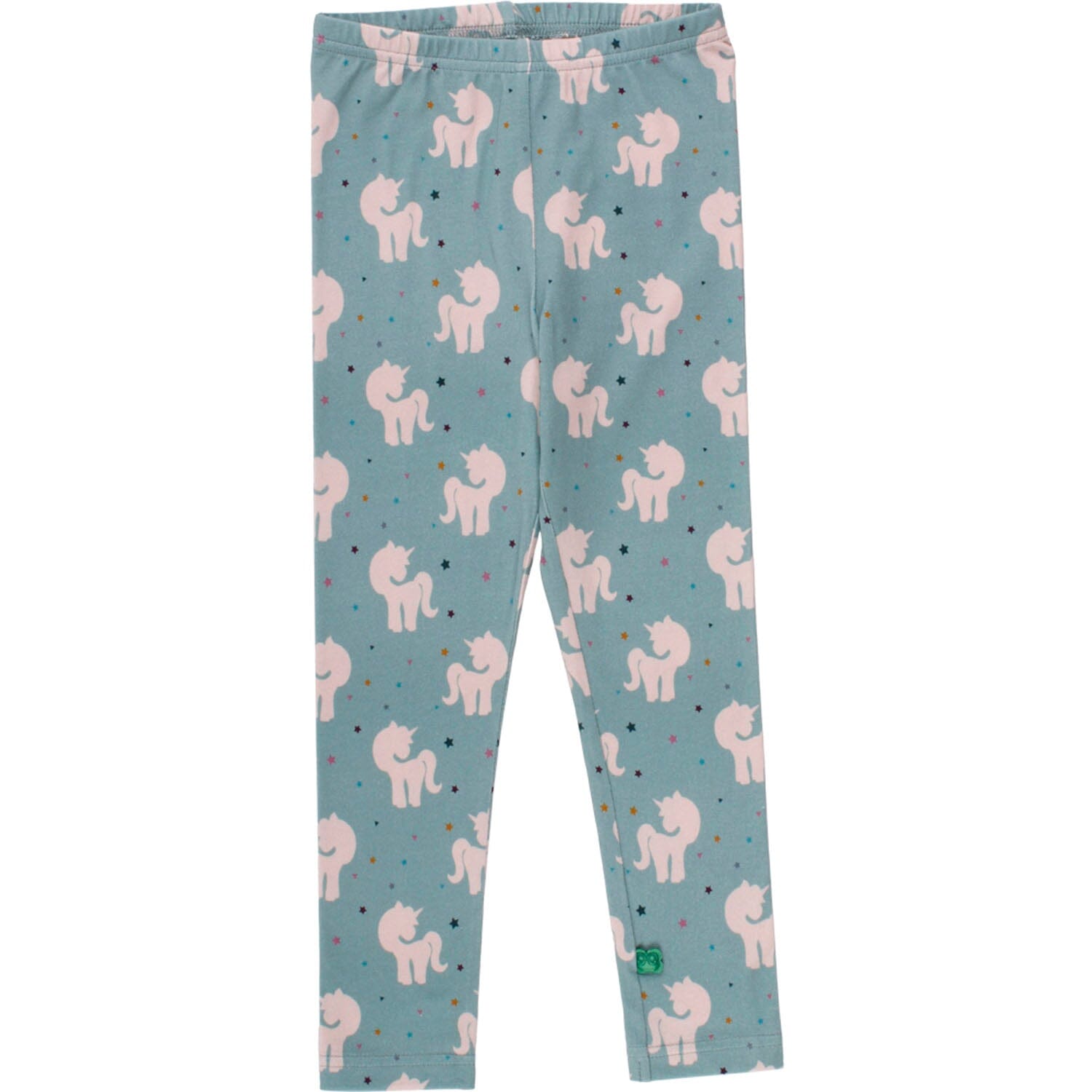 Fred's World by Green Cotton - Leggins mit Einhörnern- und Sternen-Motiv Hellblau Langarmshirt Fred's World by Green Cotton 80