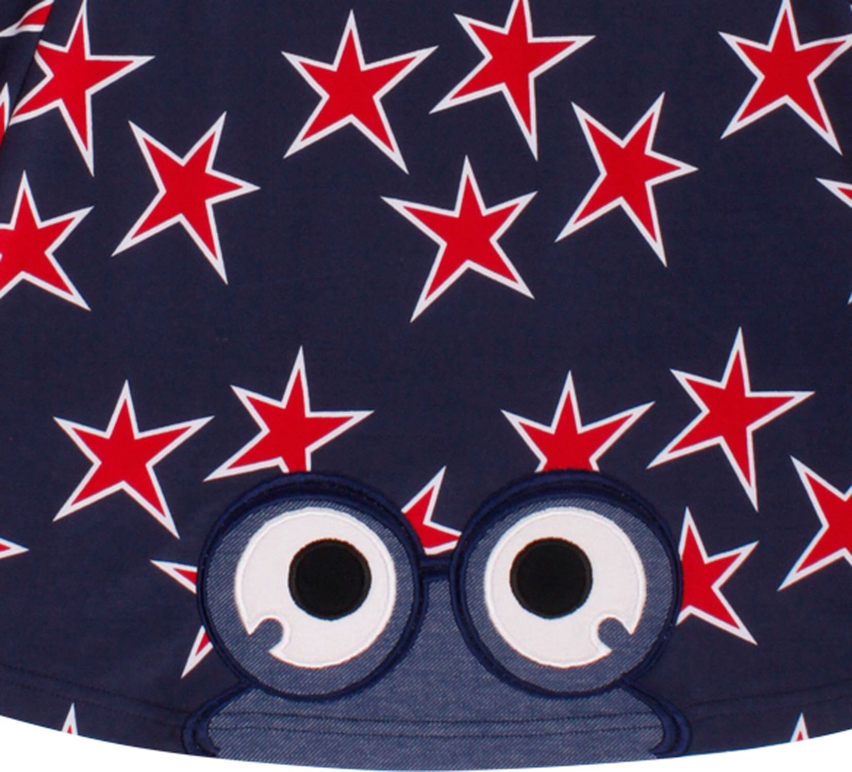 Fred's World Langarm-Kleidchen Sterne und Frosch Langarmshirt Fred's World by Green Cotton