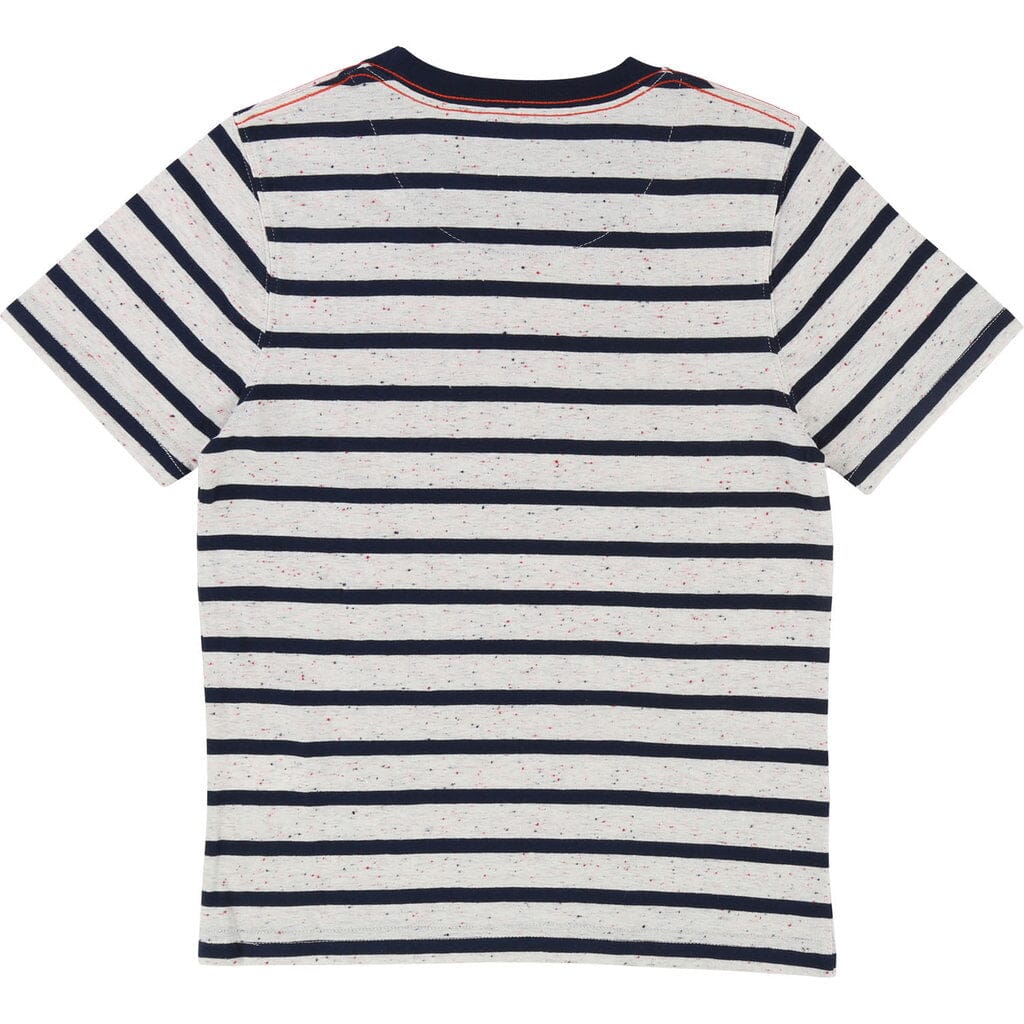 ´Timberland T-Shirt gestreift Boston blau orange T-Shirt Timberland