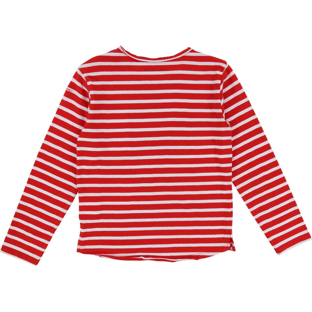 Zadig and Voltaire Longsleeve rot Streifen Langarmshirt Zadig & Voltaire