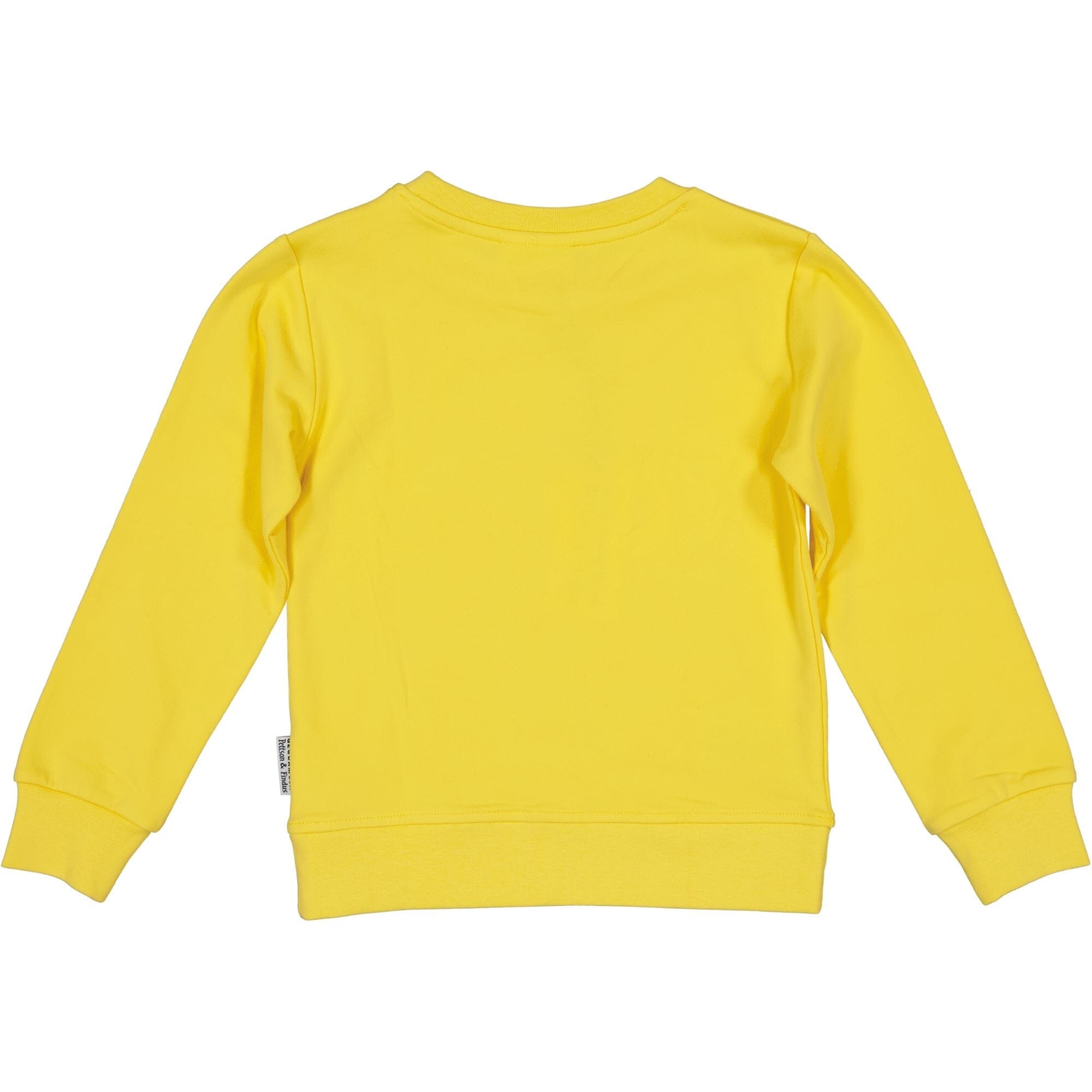 Geggamoja® College T-Shirt Pettersson und Findus – Langarmshirt Gelb aus Bio-Baumwolle Langarmshirt Geggamoja