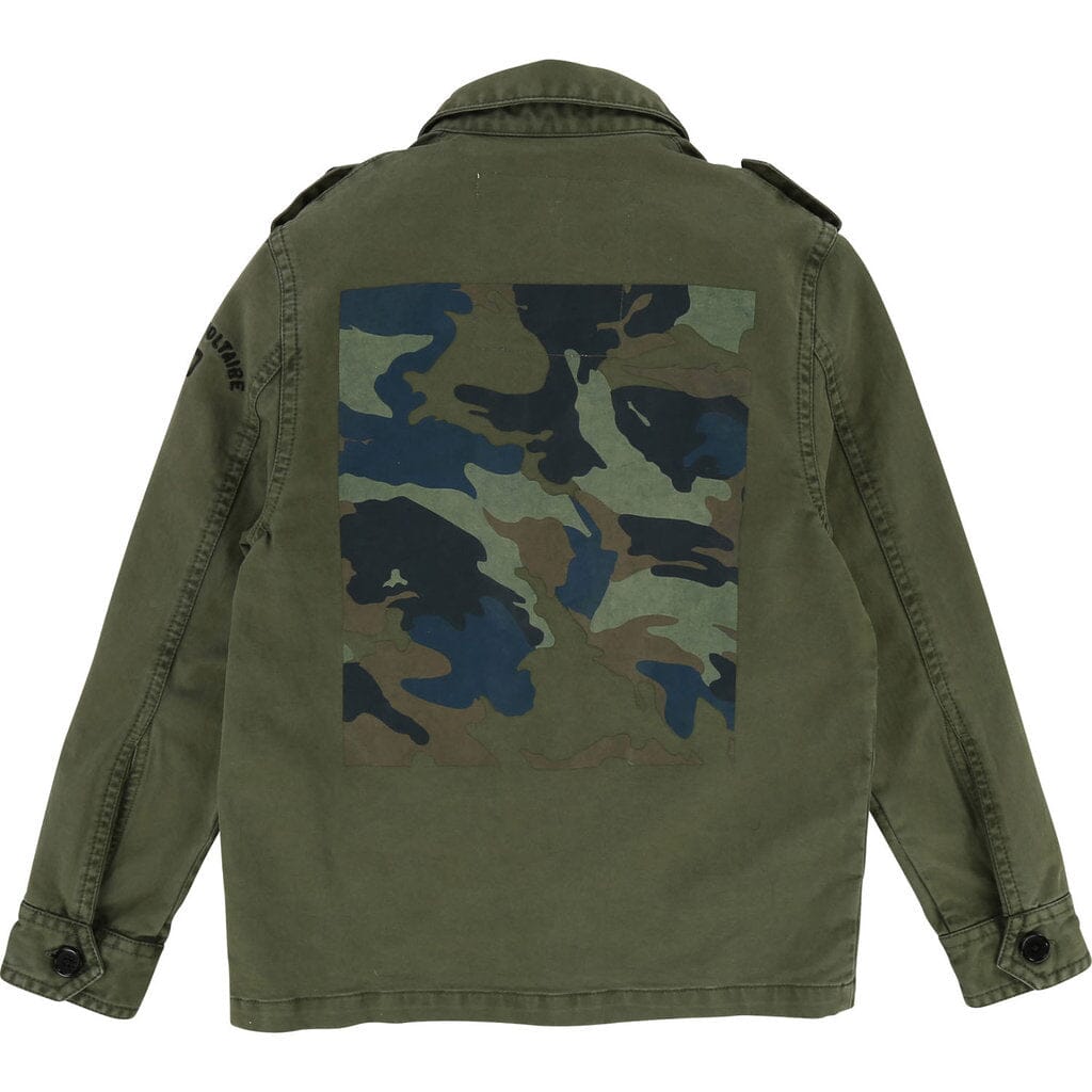 Zadig & Voltaire Hemd khaki Camouflage Hemden Zadig & Voltaire
