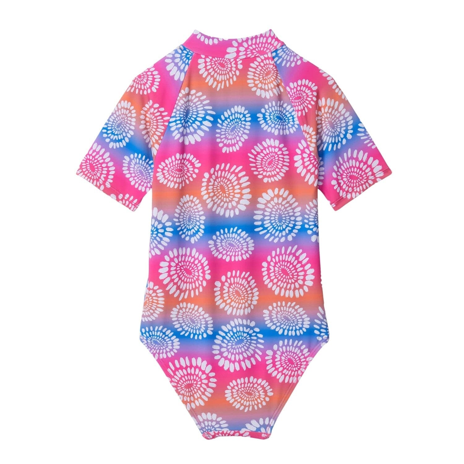 Hatley farbenfroher Mandala Badeanzug mit Stehkragen und Ärmeln Badeanzüge Hatley