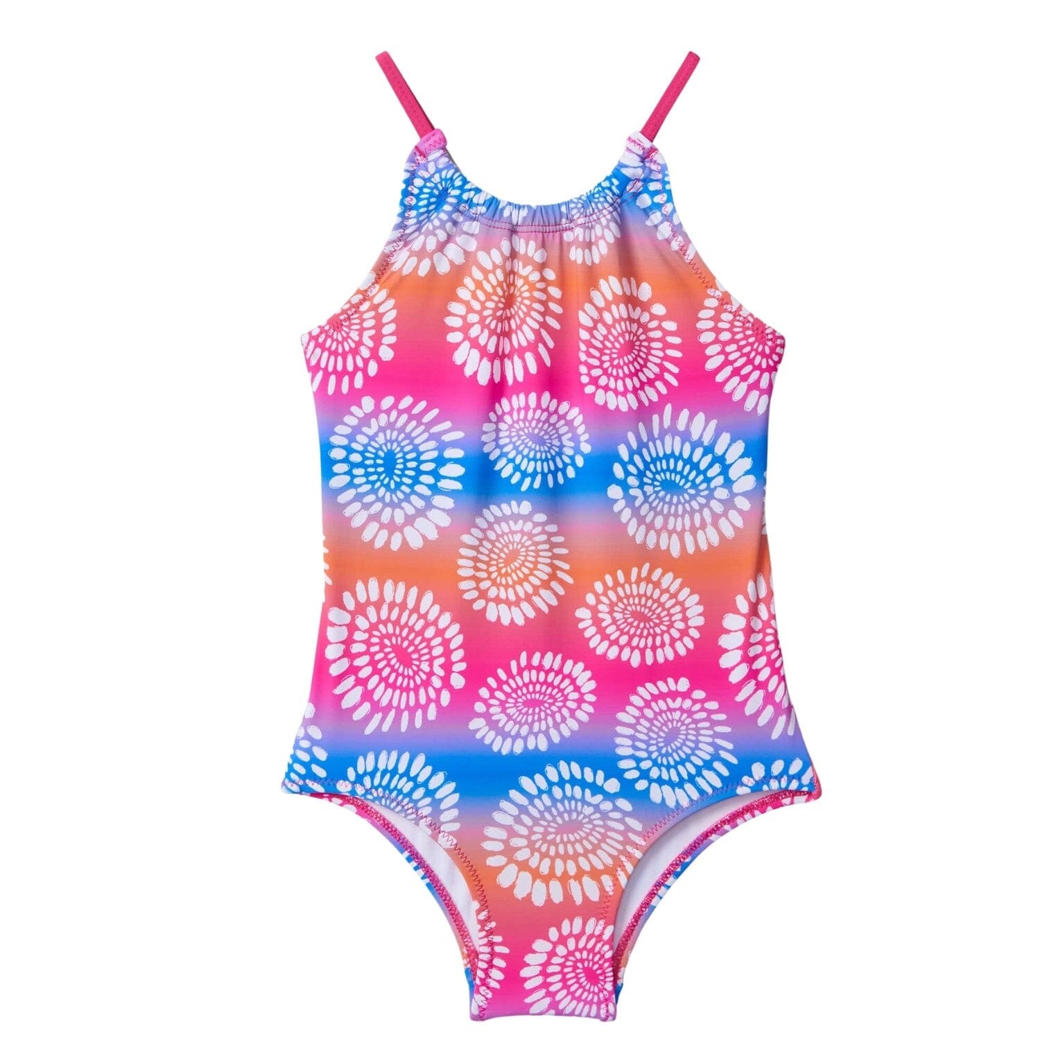 Hatley farbenfroher Mandala Badeanzug mit überkreuzten Trägern Badeanzüge Hatley