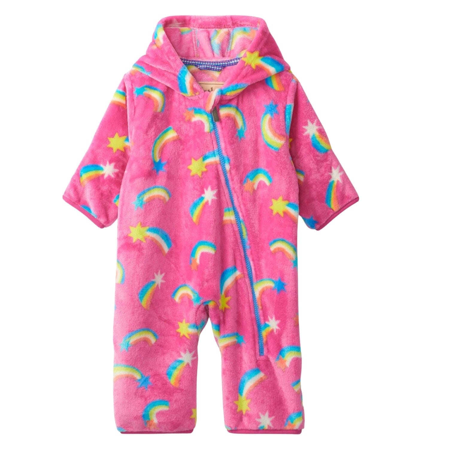 Hatley Baby Fleeceanzug mit Sternschnuppen pink Fleeceanzug Hatley