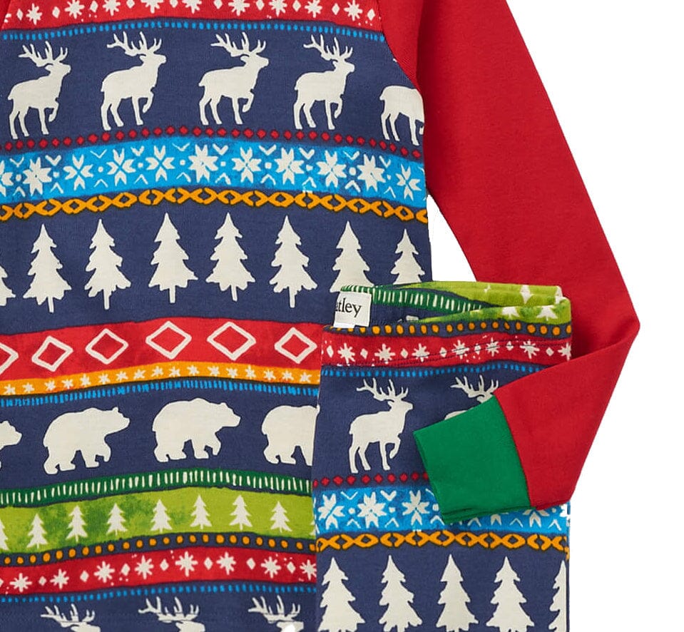Hatley Schlafanzug mit niedlichen Wintermotiven Schlafanzug Hatley